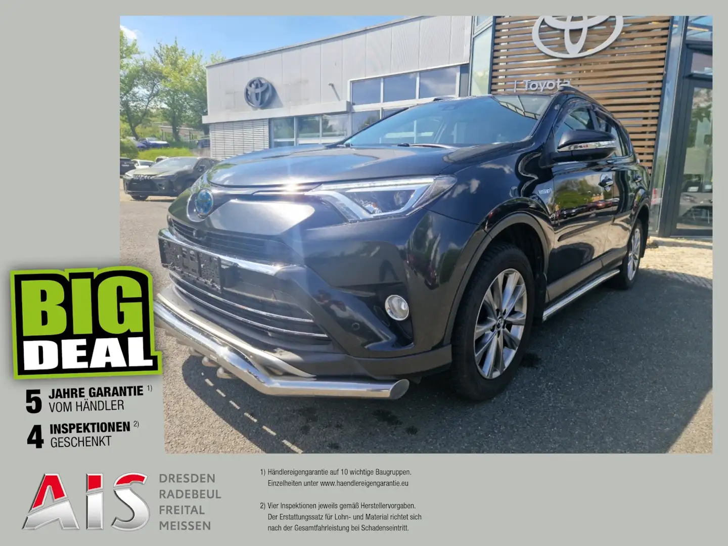 Toyota RAV 4 RAV4 2.5 Hybrid Executive AHK*Standheizung*Navi Noir - 1
