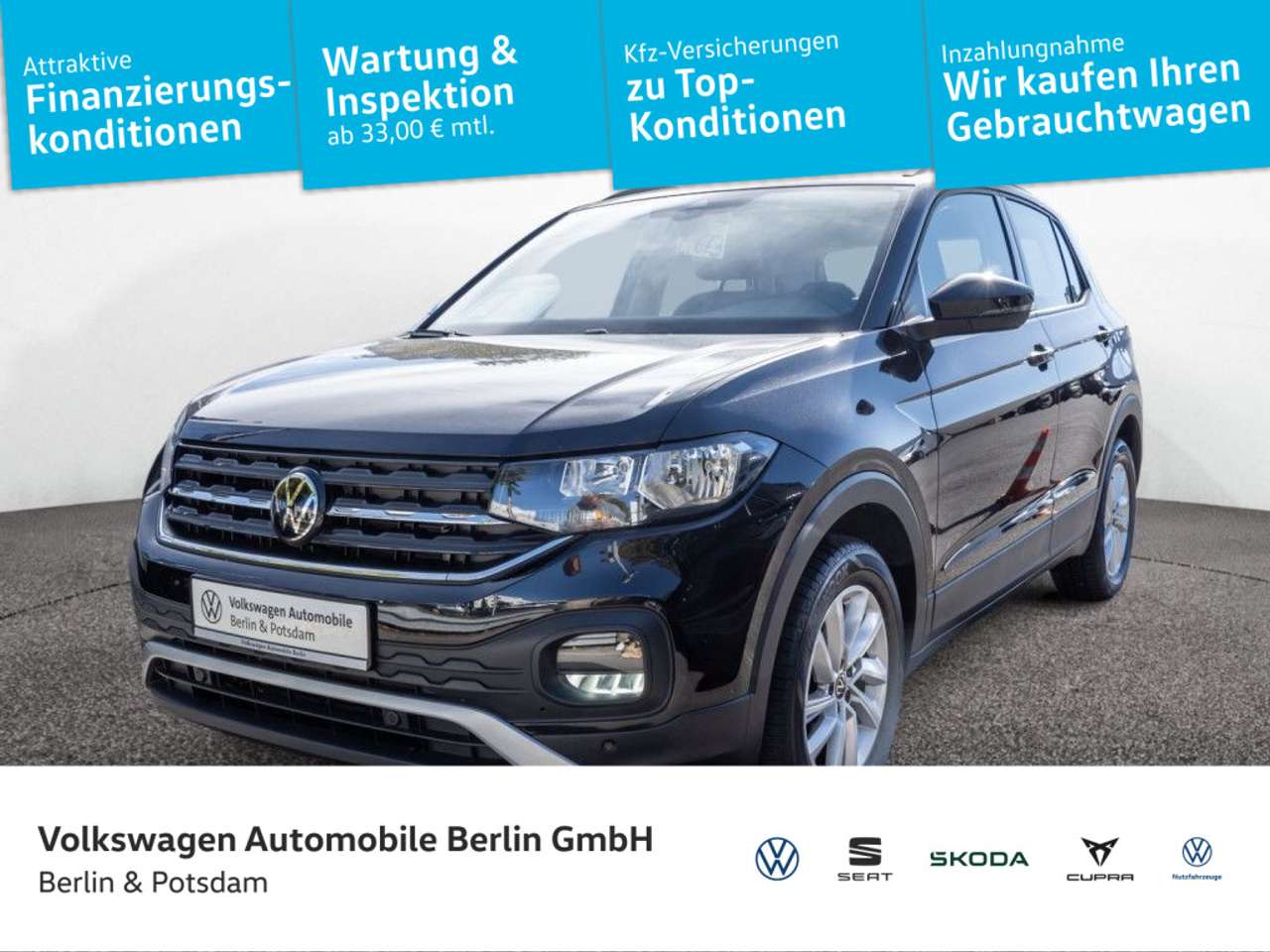 Volkswagen T-Cross — Volkswagen T-Cross 1.0 TSI DSG Life App-Connect AHK SHZ PDC