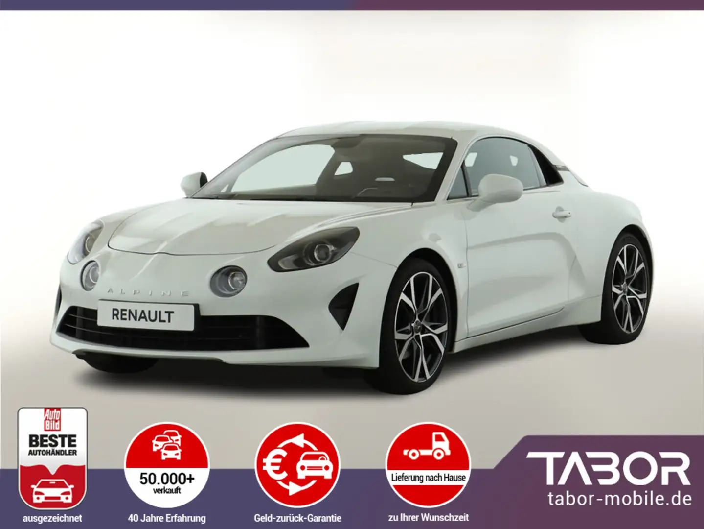 Alpine A110 1.8 TCe 252 Aut VollLED Nav 18Z PDC UVP-14%* Weiß - 1