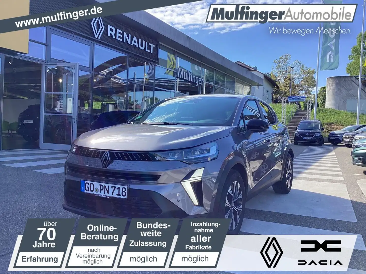 Renault Captur Evolution TCe 100 LPG Kamera EPH SHZ Bluetooth LED Gris - 1