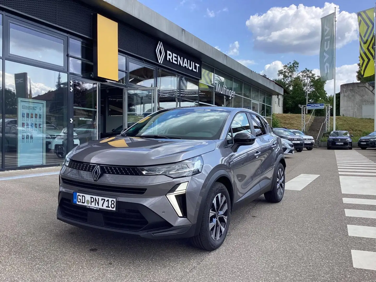 Renault Captur Evolution TCe 100 LPG SHZ EPH Kamera Navi LED Grau - 2