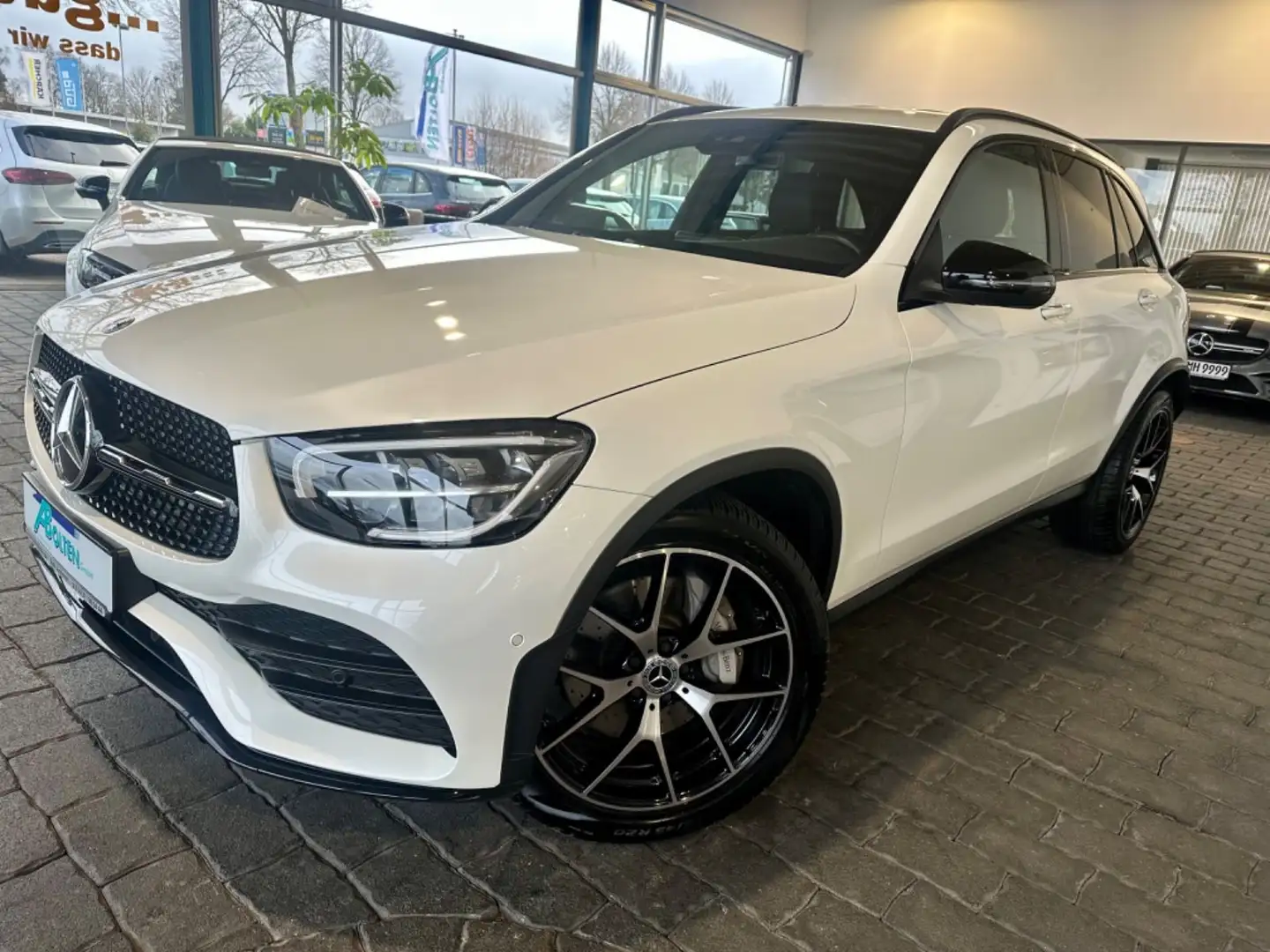 Mercedes-Benz GLC 300 4M AMG/Night 20"-Kamera-Spur-LED-MBUX Blanco - 2