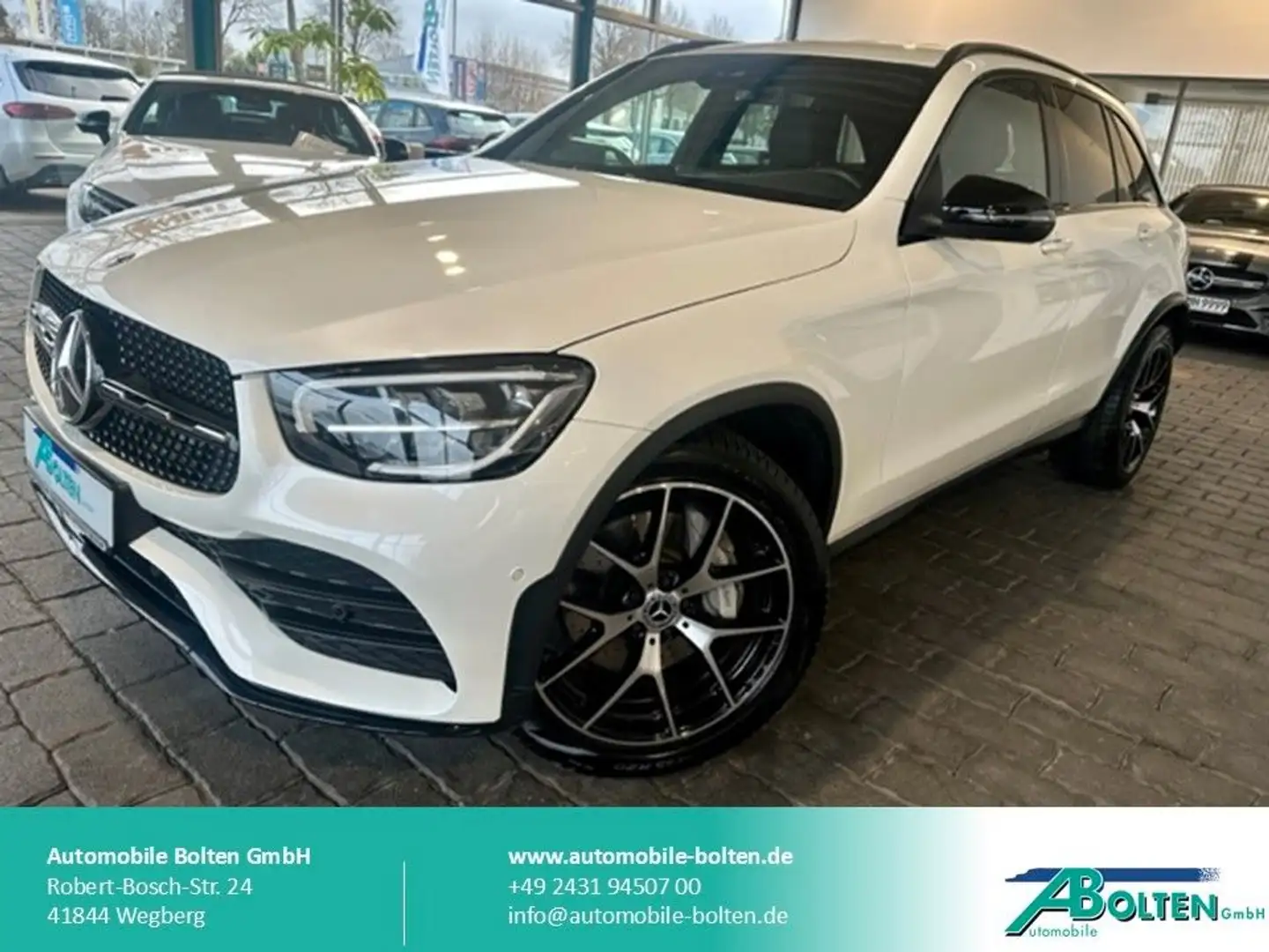 Mercedes-Benz GLC 300 4M AMG/Night 20"-Kamera-Spur-LED-MBUX Blanco - 1