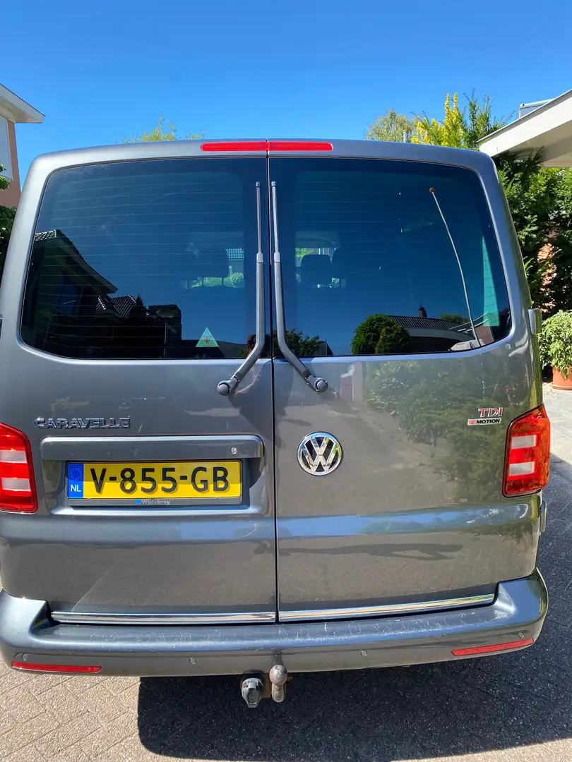 Volkswagen T6 Caravelle Volkswagen Caravelle 2.0 TDI 4Motion L2 highline Grijs - 2