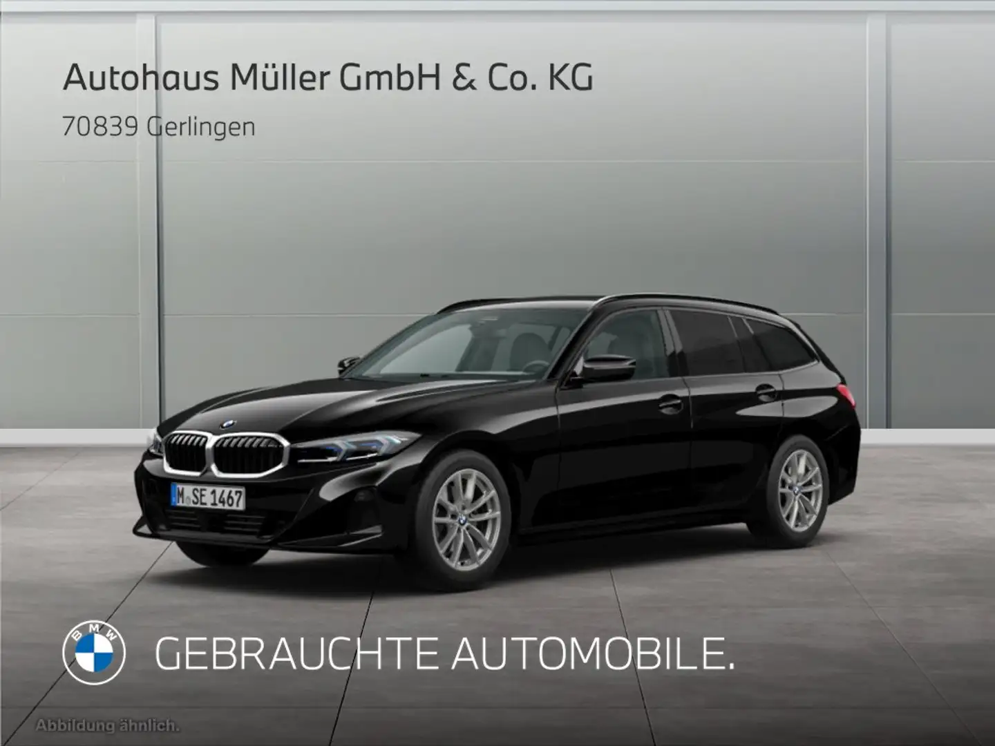 BMW 330 d A xDrive Touring HUD ACC LED Navi Kamera Schwarz - 1