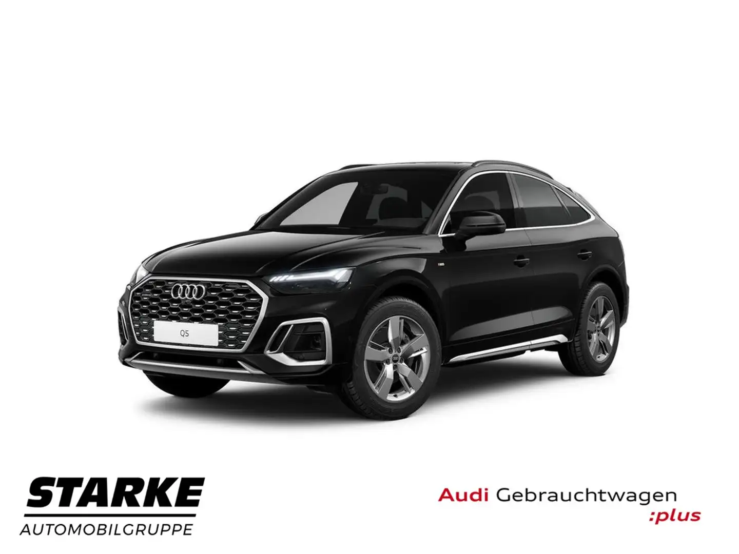 Audi Q5 Sportback 40 TDI S tronic quattro S line Noir - 2