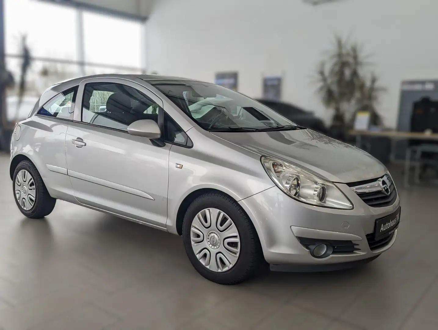 Opel Corsa D 1.0 12V KAT CATCH ME /Klima / TÜV 28 Silber - 2
