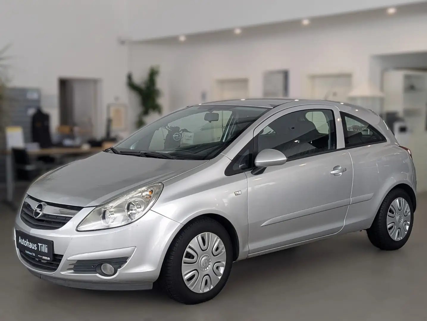 Opel Corsa D 1.0 12V KAT CATCH ME /Klima / TÜV 28 Silber - 1