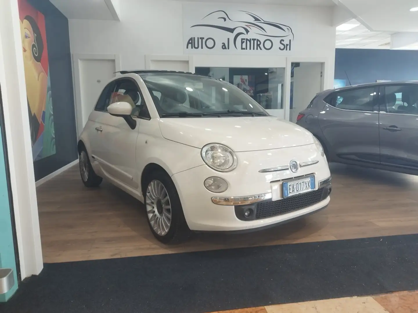 Fiat 500 1.2 Lounge 69cv Weiß - 2