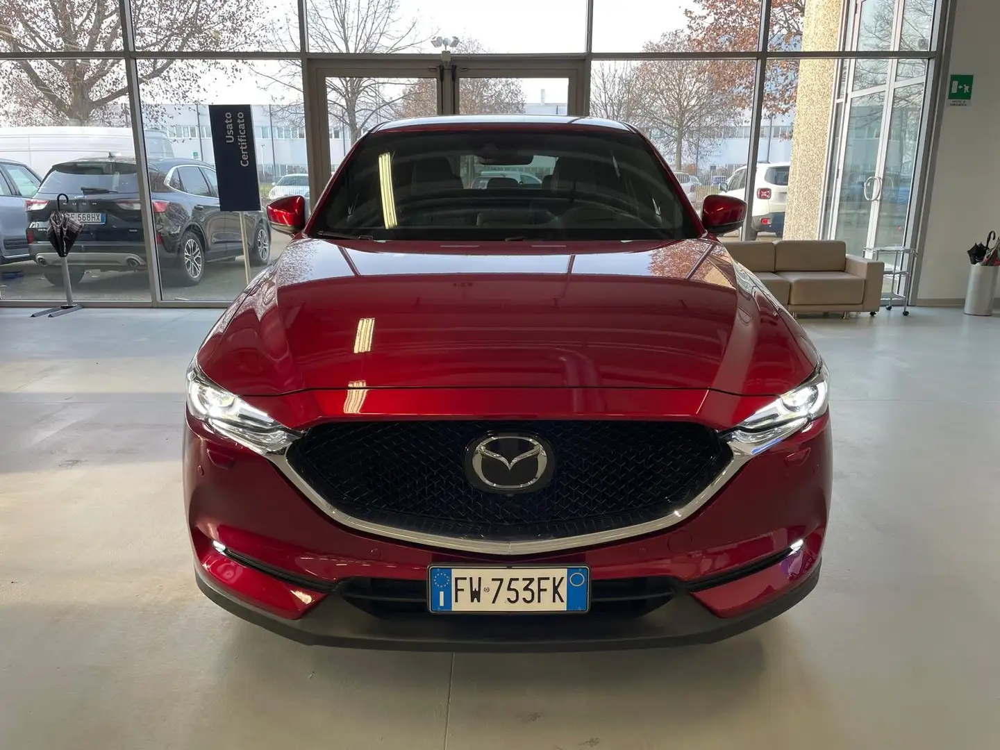 Mazda CX-5 2.200 TurboDiesel 184cv "Signature" 4X4 AUTOMATICA Rojo - 2