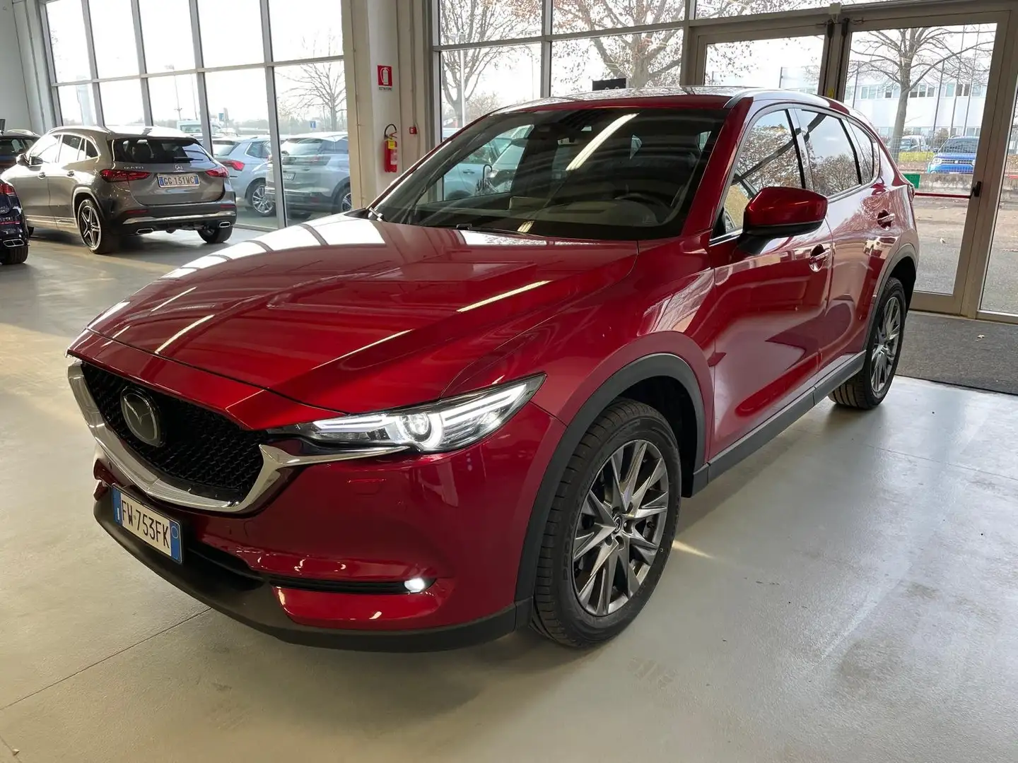Mazda CX-5 2.200 TurboDiesel 184cv "Signature" 4X4 AUTOMATICA Rojo - 1