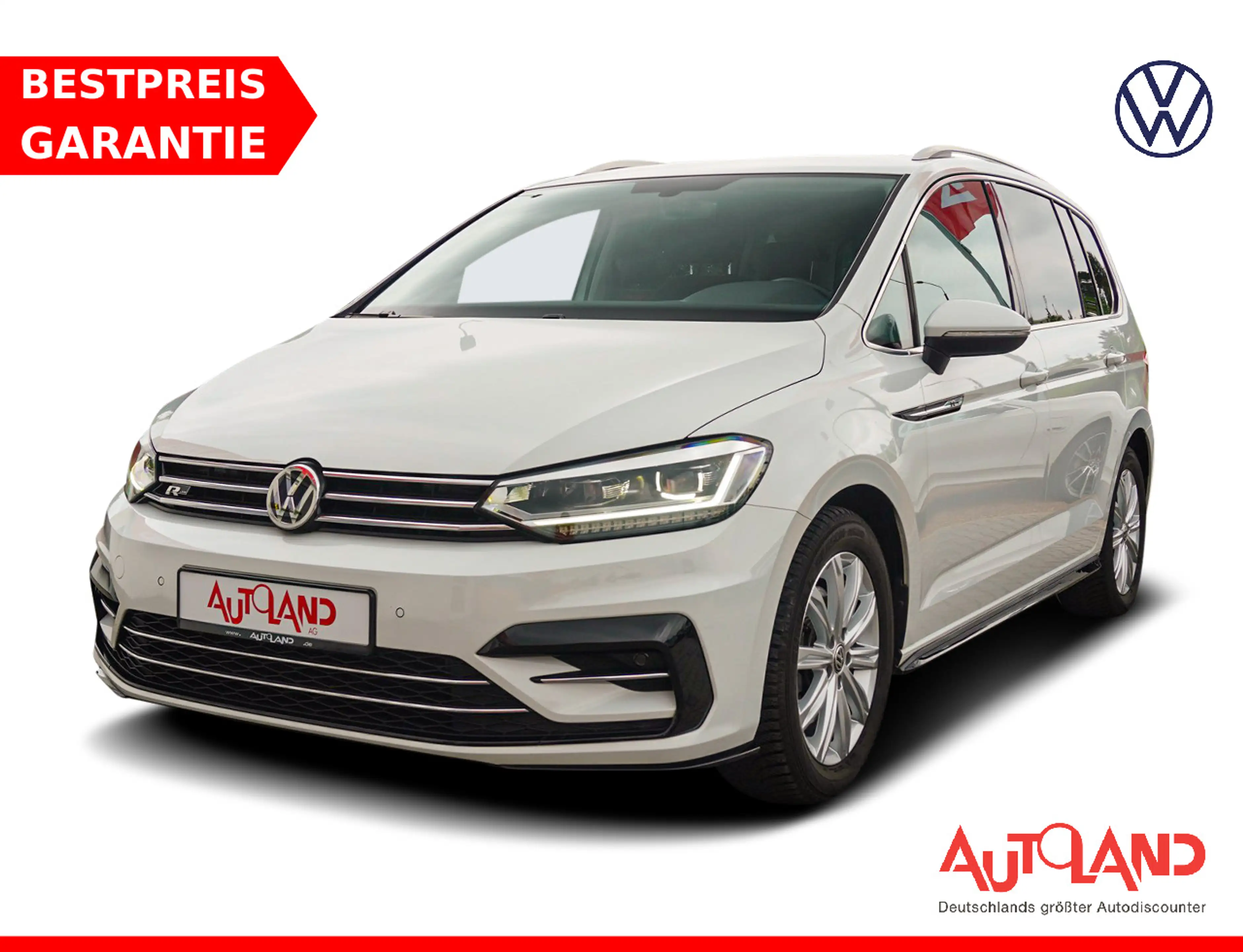 Volkswagen Touran 1.4TSI R-Line 7-Sitzer Kamera AHK LED ACC