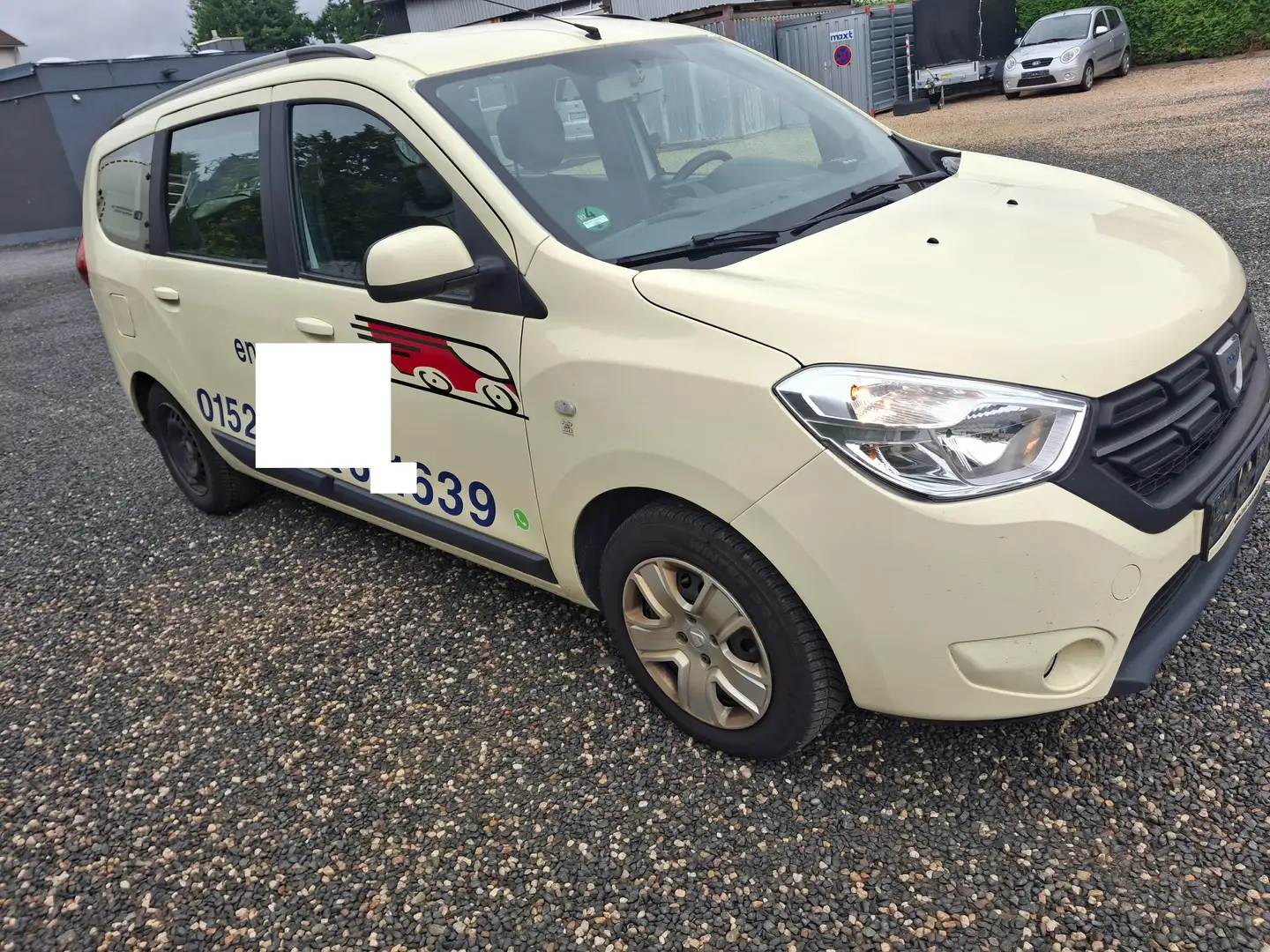 Dacia Lodgy dCi 90 Blanc - 1