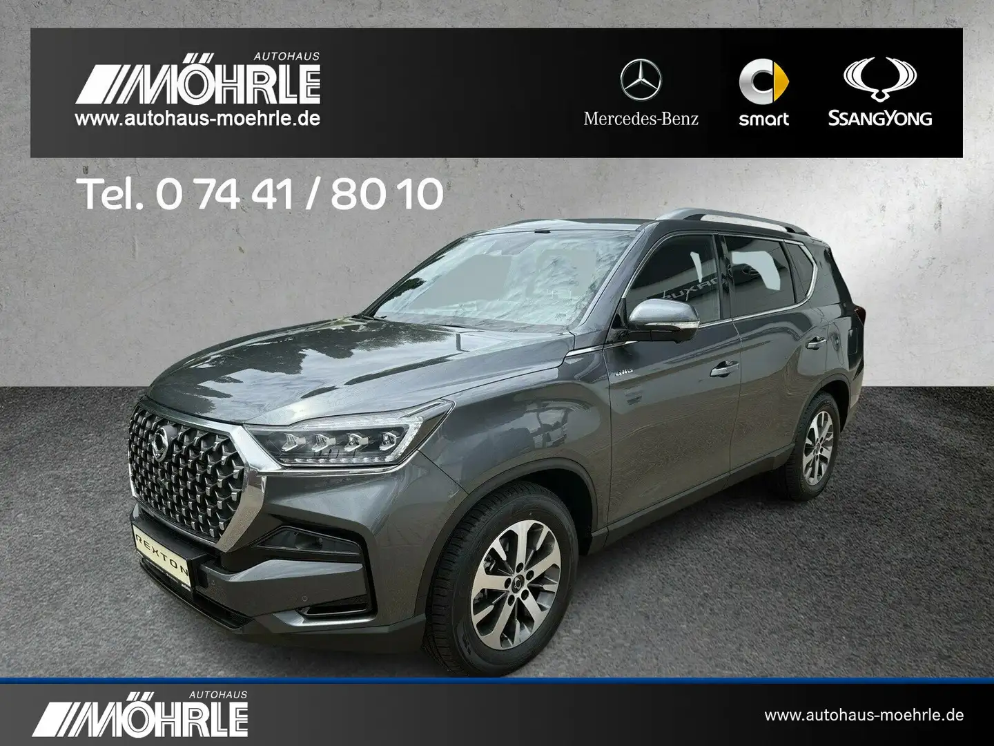SsangYong Rexton REXTON Lux 2.2 D 4WD 360° Kamera LED Memory SHD Grau - 2