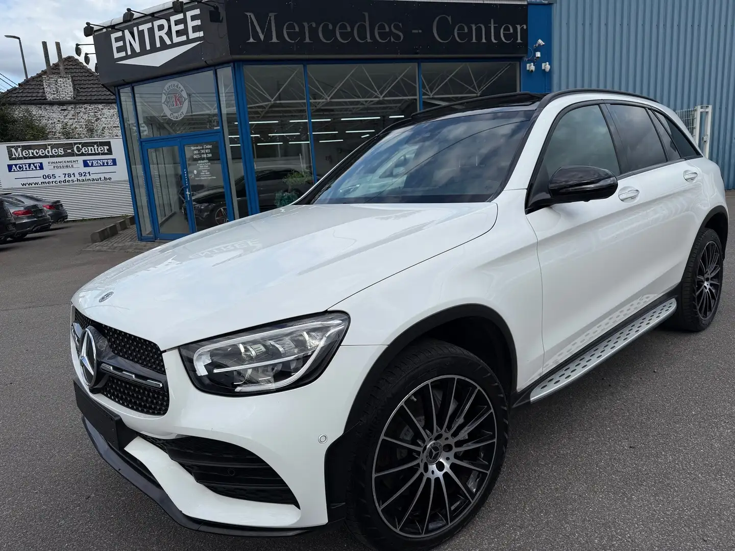 Mercedes-Benz GLC 300 De ✅ PACK AMG + NIGHT EDITION * PANORAMIQUE * Wit - 2