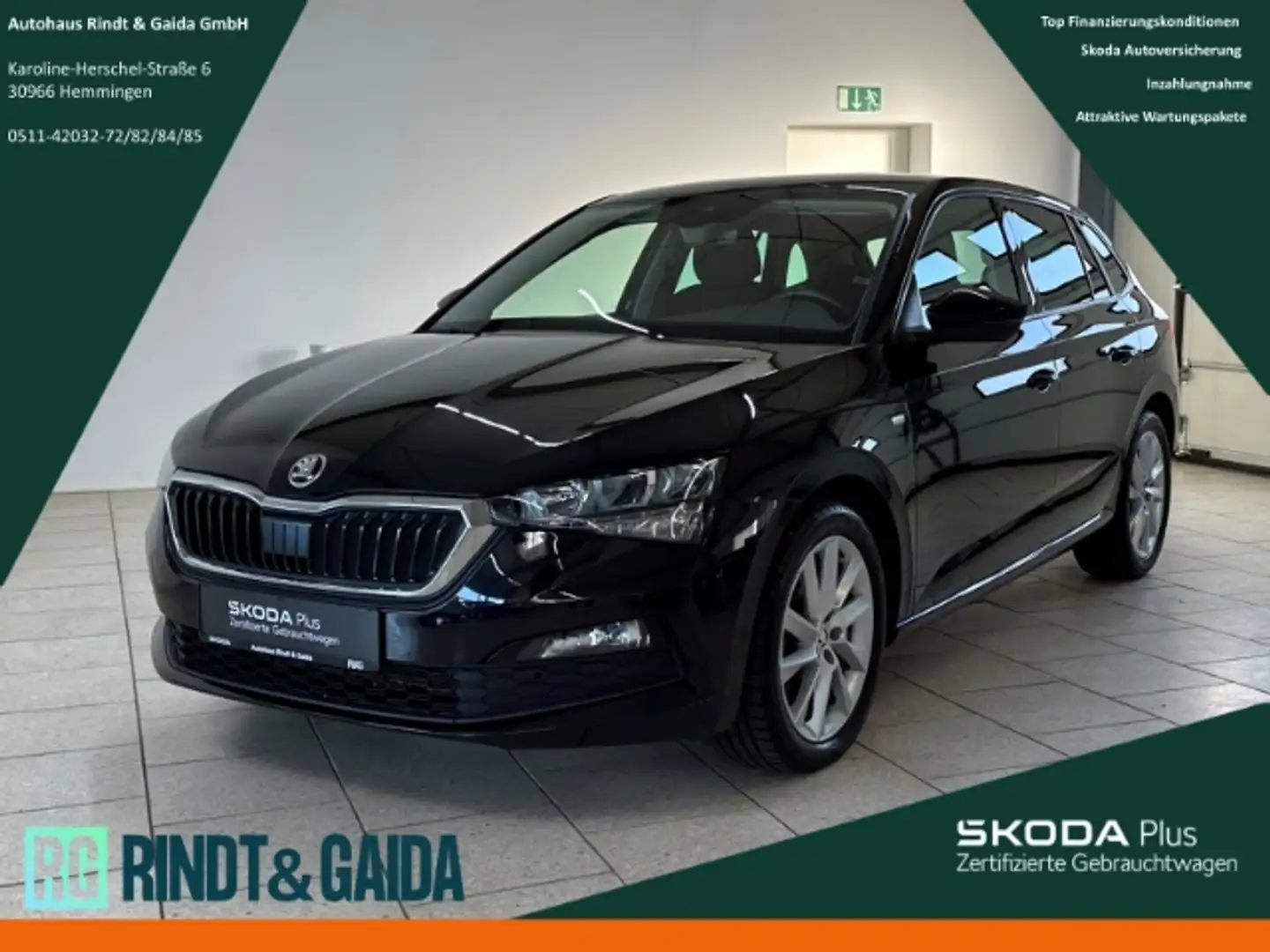 Skoda Scala 1.5 TSI DSG Tour SHZ LED Freisprech Kamera Schwarz - 1