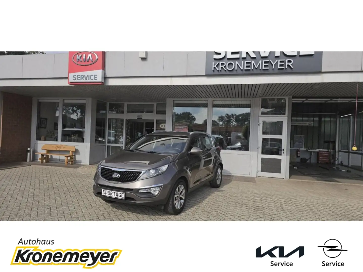 Kia Sportage Vision 2WD 1.6 GDI Klimaauto Navi Kamera PDC Berga Braun - 1