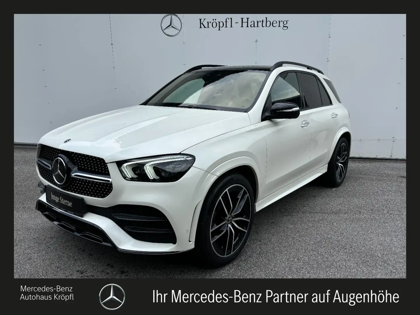 Mercedes-Benz GLE 400 d 4MATIC AMG Pano Night AIR FAP Stdhzg Weiß - 1