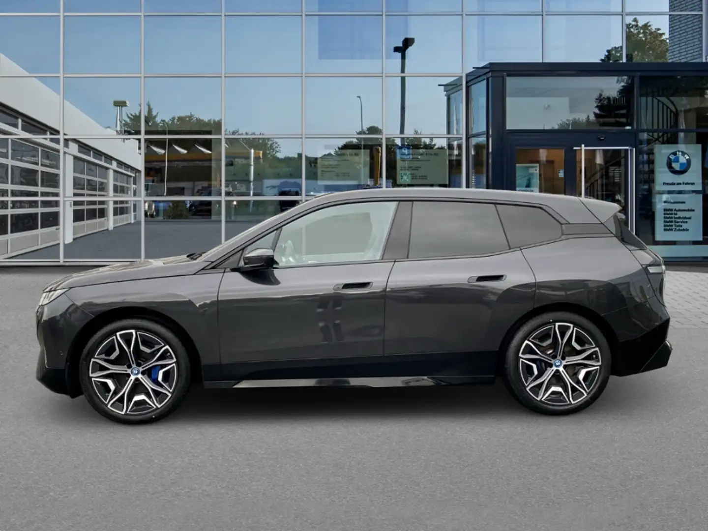 BMW iX xDrive40 Glasdach/AHK/HarmanKardon/LiveCockpitPro Gris - 2