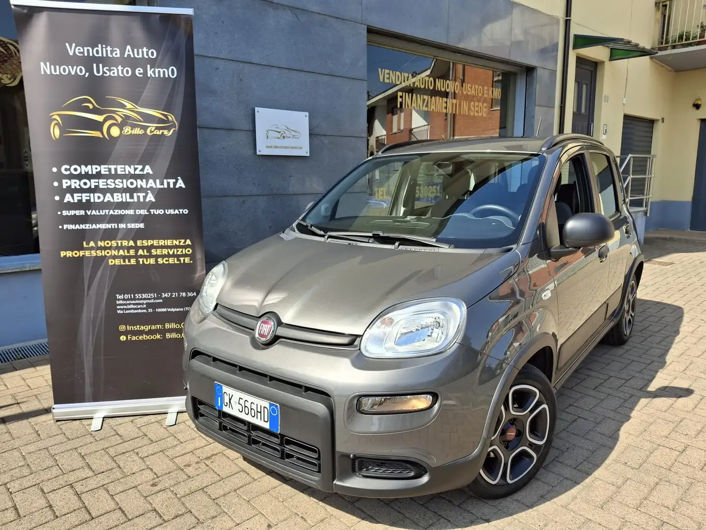 Fiat Panda Panda III 2021 1.0 firefly hybrid City Life s Grigio - 1