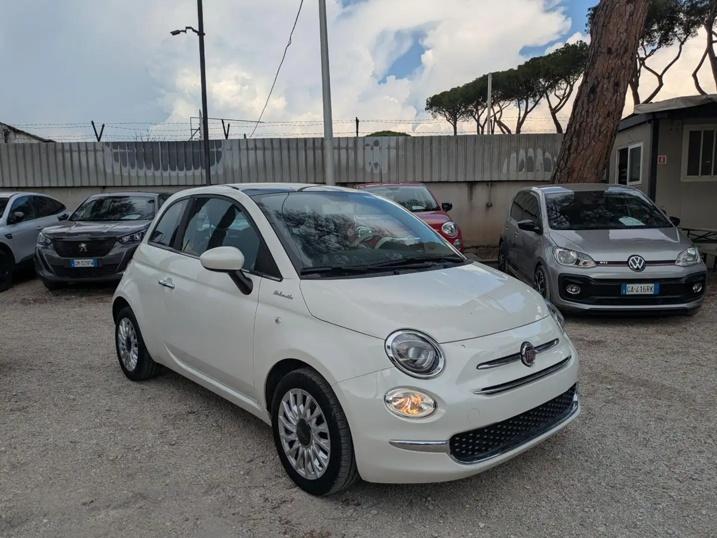 Fiat 500 HYBRID DOLCEVITA 1.0cc 70cv TETTO PANORAMICO Bianco - 2