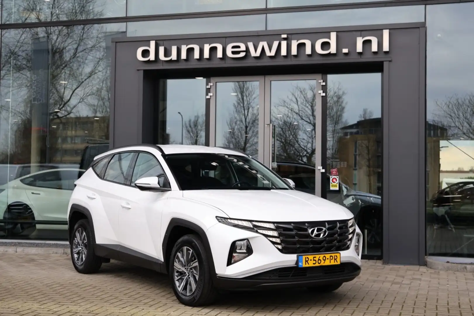 Hyundai TUCSON 1.6 T-GDI HEV I-M *1e Eigenaar*BTW*TREKHAAK Weiß - 2