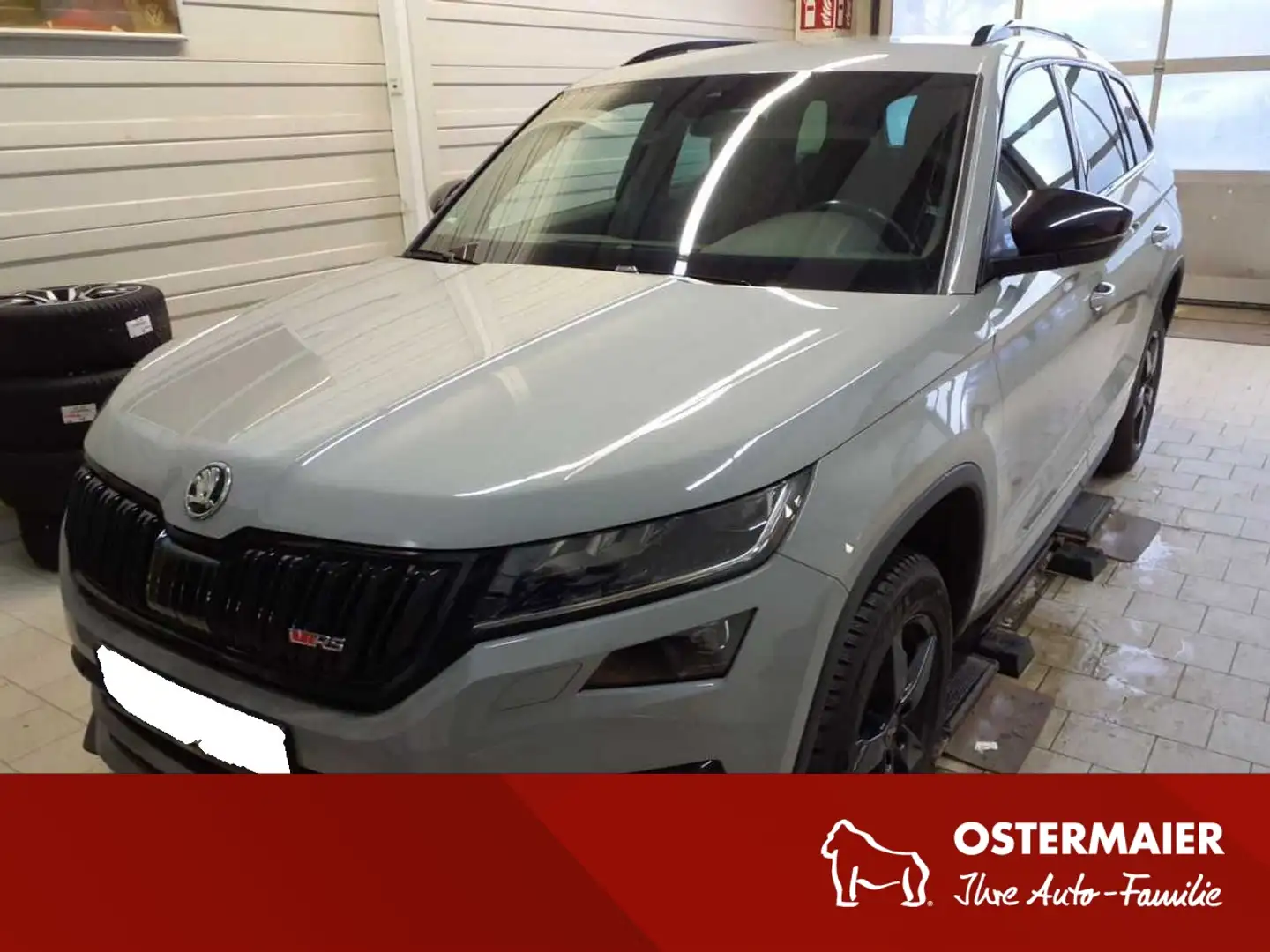 Skoda Kodiaq RS 2.0TDI 239PS DSG 4x4 ACC.STHZG.KAMERA.NAVI+VC.C Grau - 1