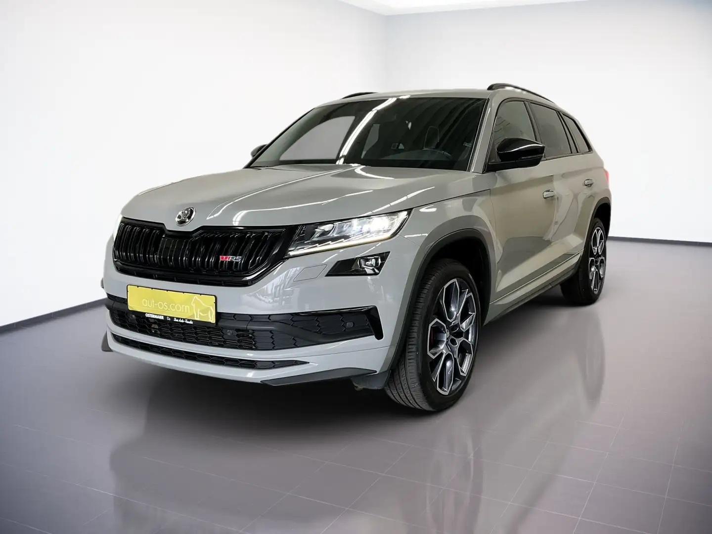 Skoda Kodiaq RS 2.0TDI 239PS DSG 4x4 ACC.STHZG.KAMERA.NAVI+VC.C Gris - 2
