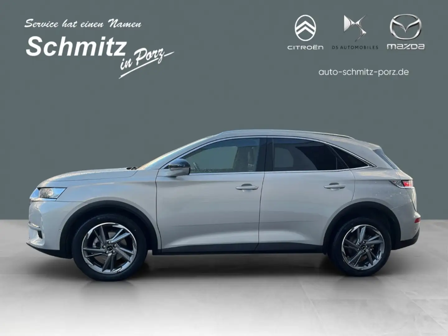DS Automobiles DS 7 Crossback ACC Massagesitze El. Panodach Navi Leder AC/AA Grau - 2