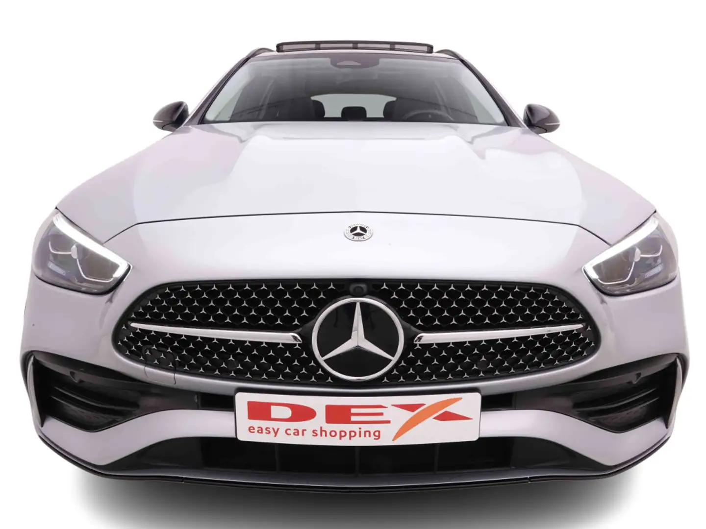 Mercedes-Benz C 220 C180 T 170 DCT AMG-Line + MBUX Navi + Panoroof + C Zilver - 2