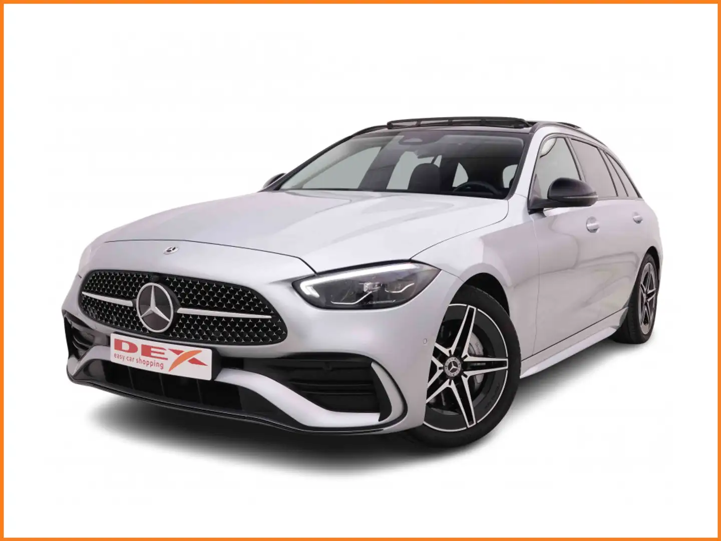 Mercedes-Benz C 220 C180 T 170 DCT AMG-Line + MBUX Navi + Panoroof + C Zilver - 1