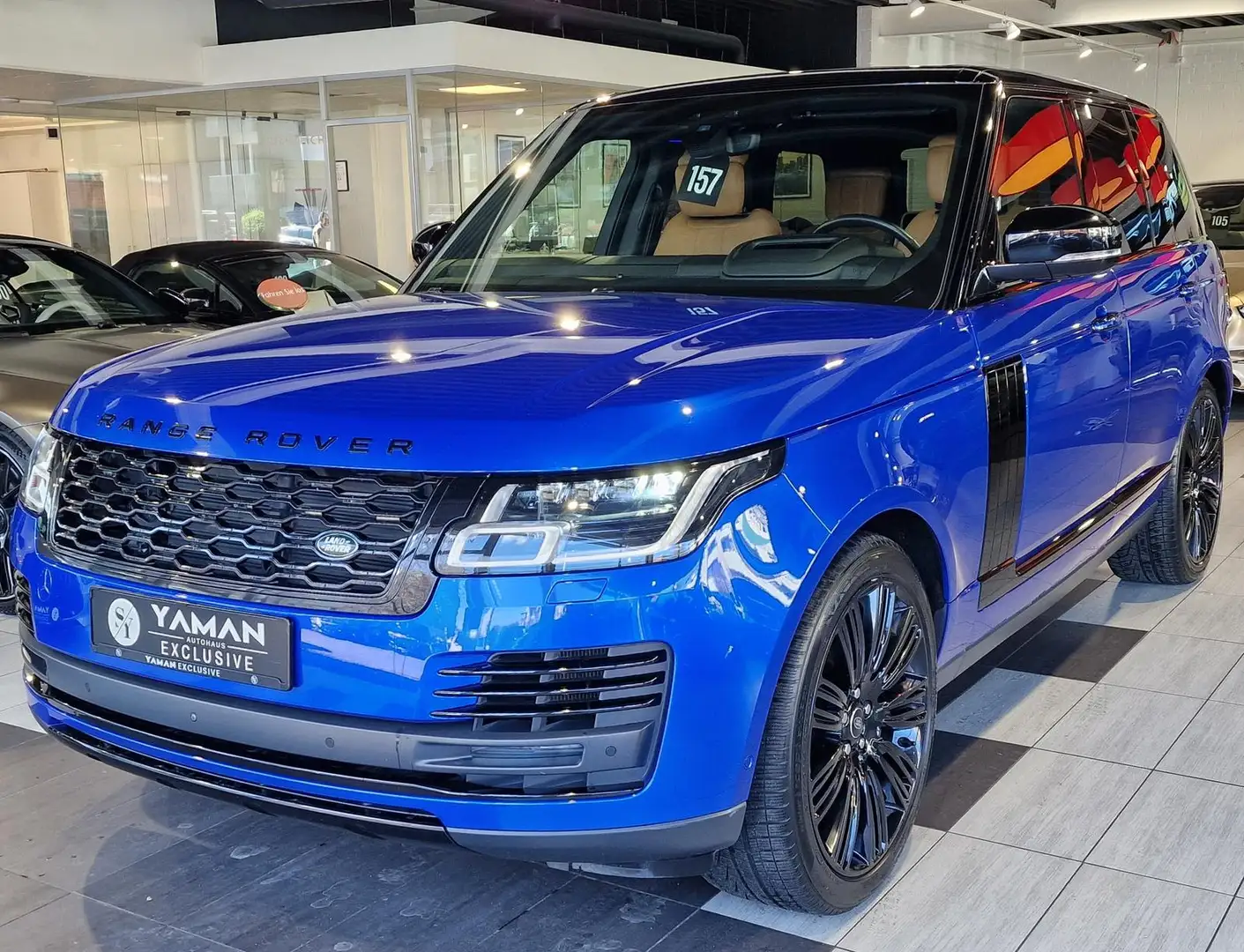 Land Rover Range Rover 5.0 Autobiography*Pano*HuD*StHzg* Blau - 1