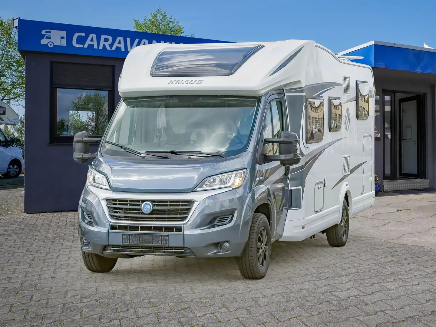 Knaus Sky Wave 700 MEG Einzel.#Hubbett#SAT#4T. Wit - 1