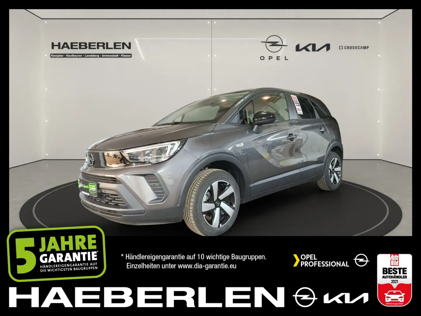 Opel Crossland 1.2 Turbo Enjoy FLA SpurH LED KAM SHZ - 1