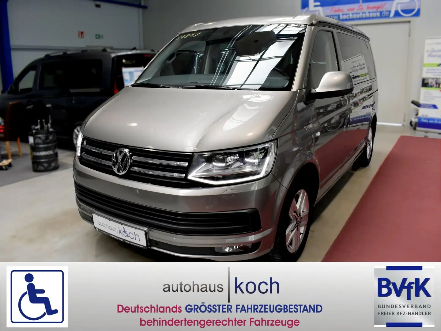 Volkswagen T6 Multivan Comfortline Hochdach Kassettenlift Beżowy - 1