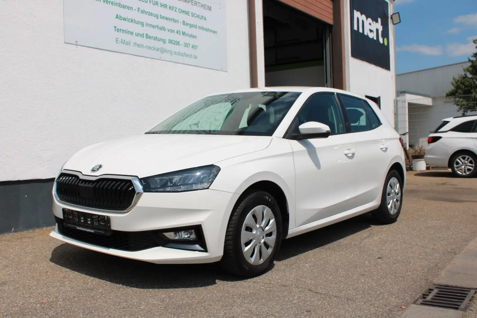 Skoda Fabia 1.0 TSI Ambition LED neues Modell Weiß - 1