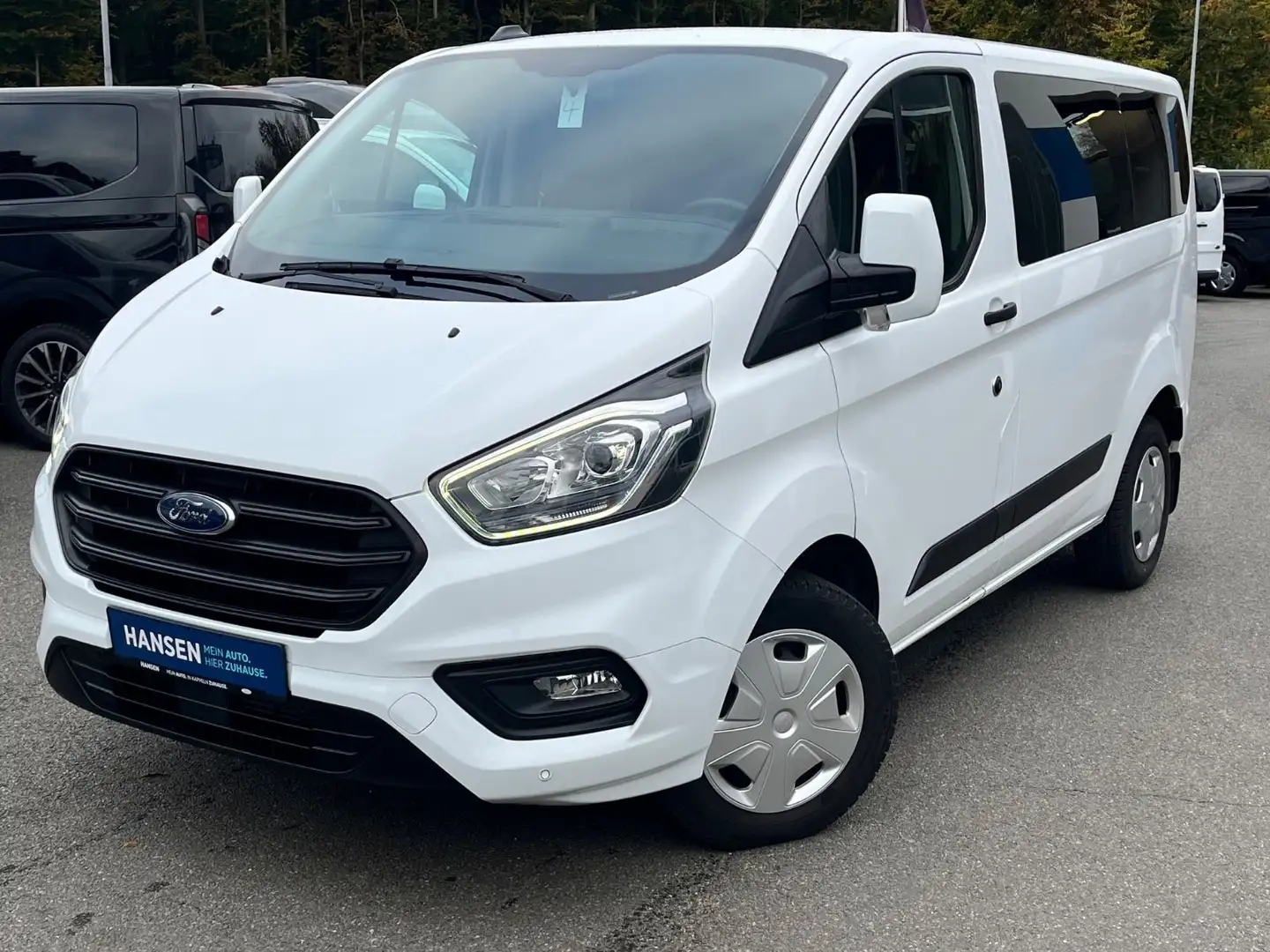 Ford Transit Custom Kombi 320 L1 Trend,9-SITZER,KLIMA Weiß - 2