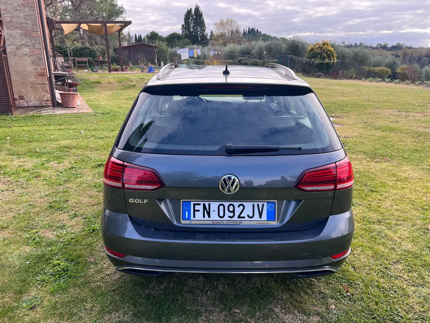 Volkswagen Golf Variant Golf VII 2017 Variant 1.6 tdi Business 115cv Grigio - 2