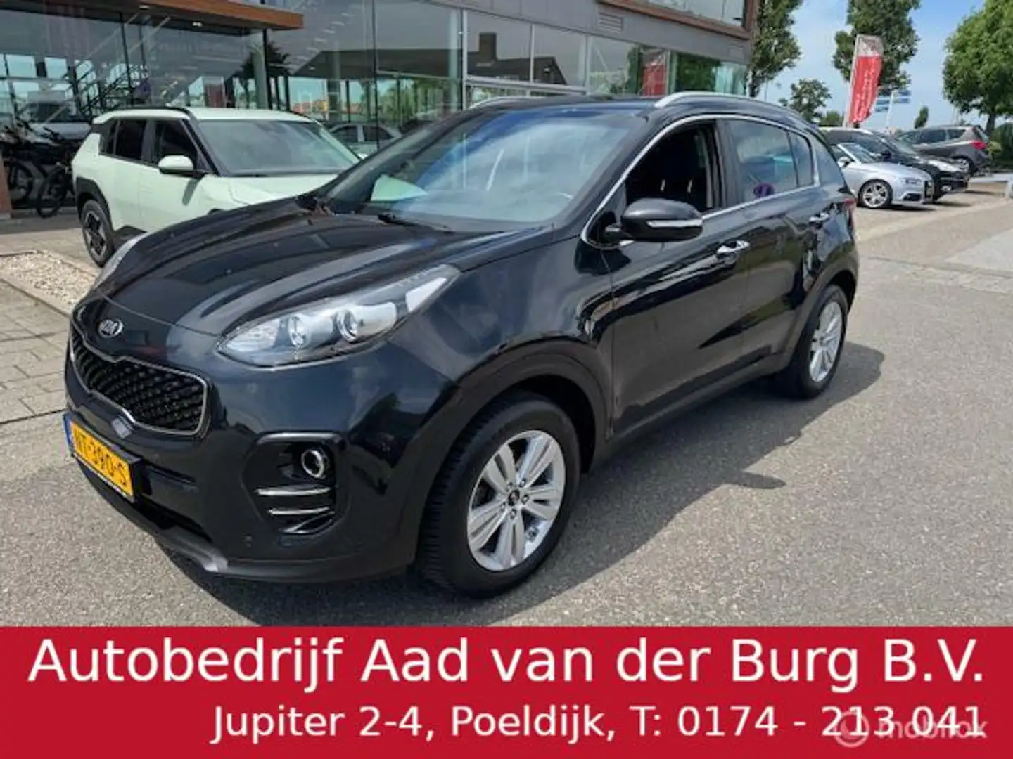 Kia Sportage 1.6 GDI DynamicLine , Navigatie , Achteruit rij Ca Nero - 1