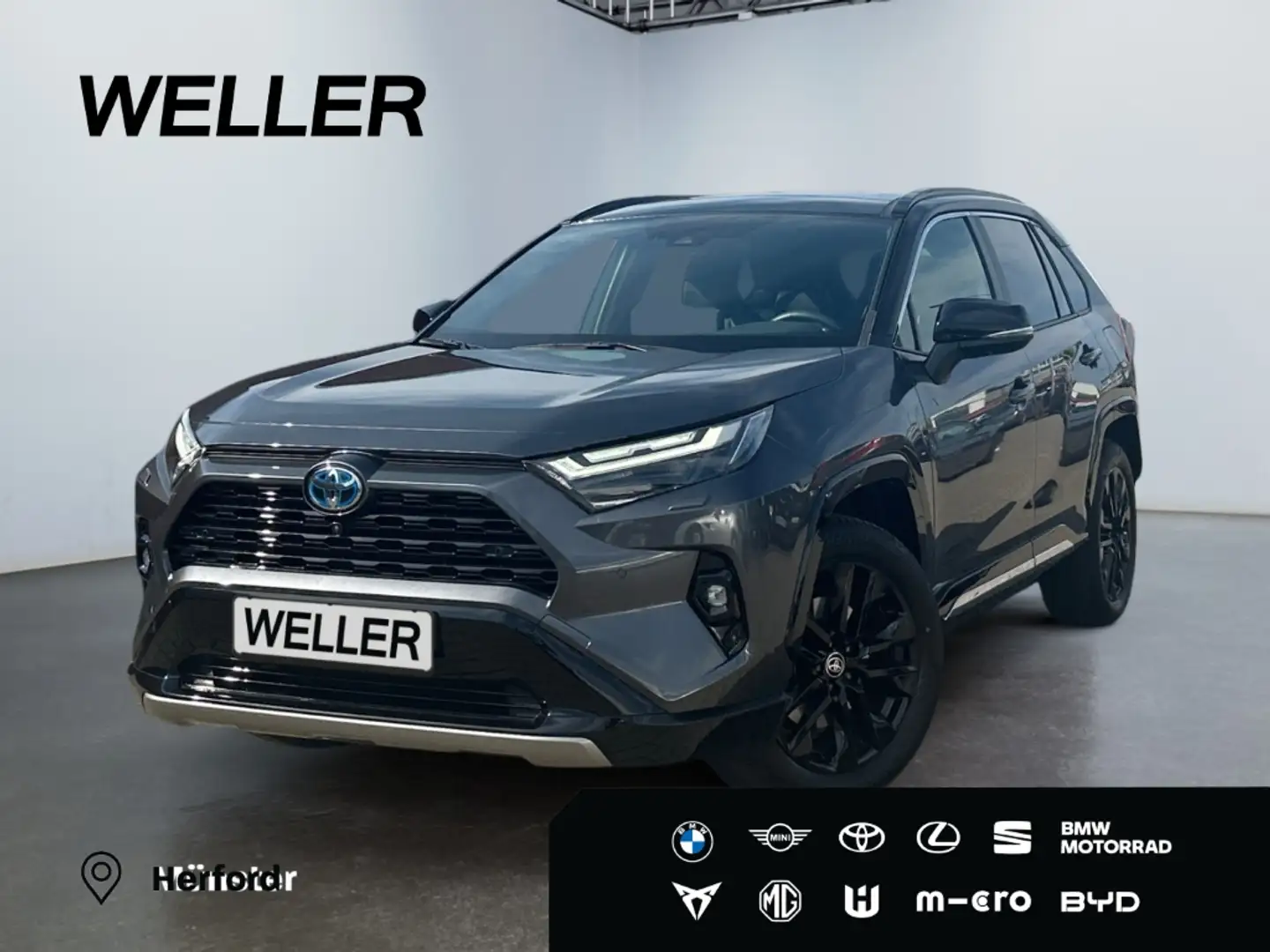 Toyota RAV 4 2.5 4x4 Hybrid Style *LED*ACC*Pano*360°* Gris - 1