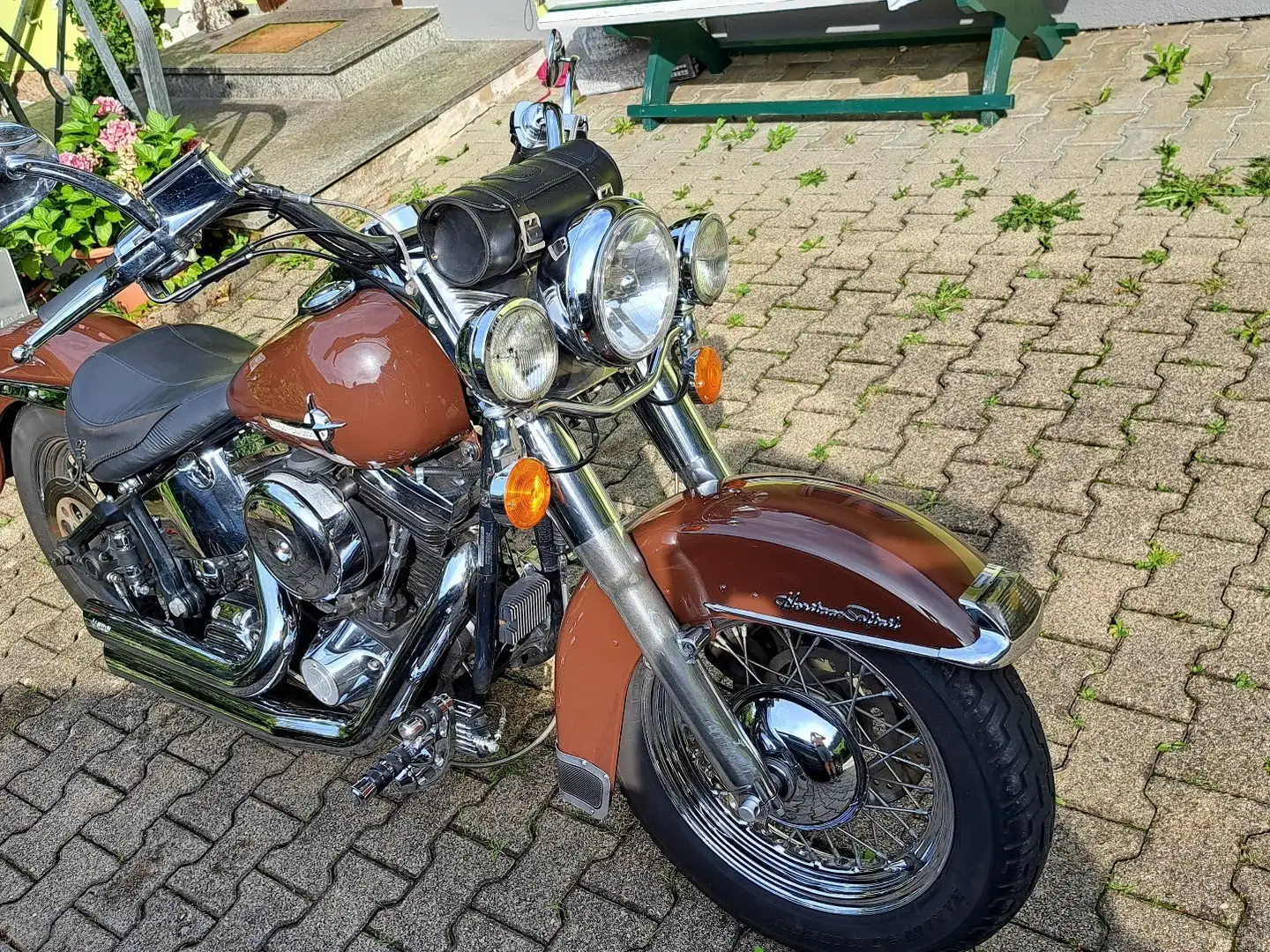 Harley-Davidson Heritage Softail Barna - 1