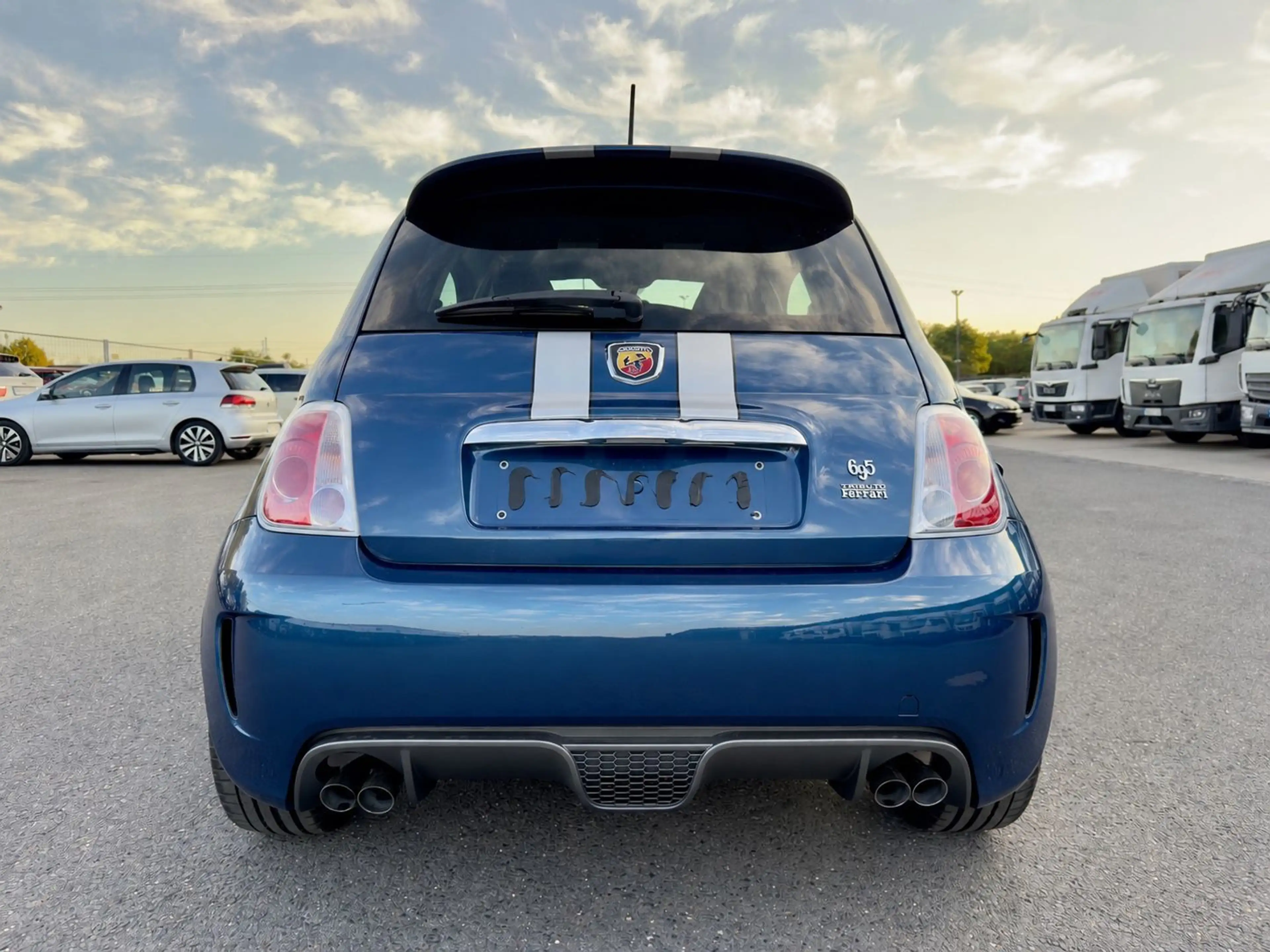 Abarth 695 Tributo Ferrari | Blu Abu Dhabi | 1 of 99 | — photo 6