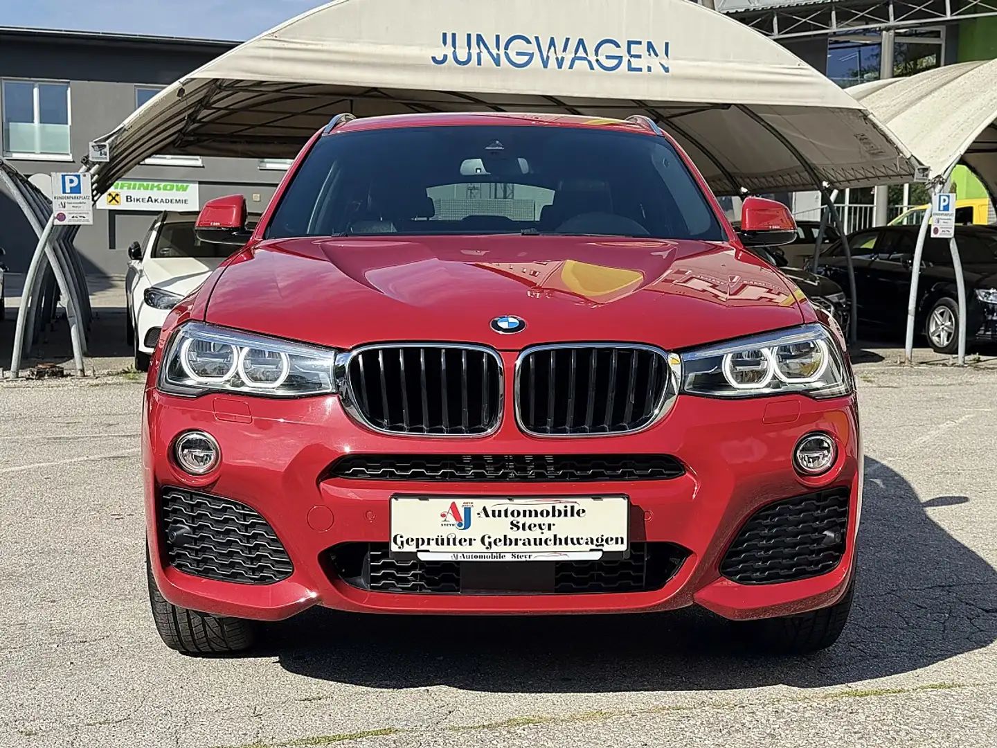 BMW X4 xDrive 20d M Sport Aut.+Navi+Leder+Kamera+LED+AHK Rot - 2