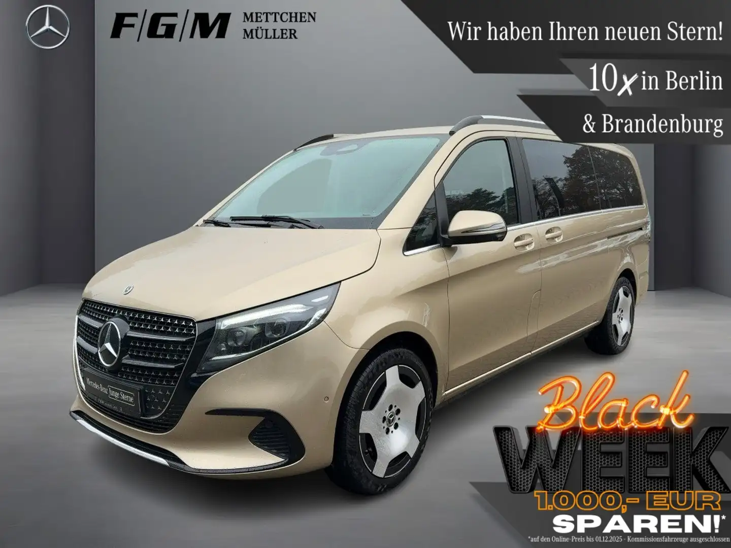 Mercedes-Benz V 250 d Avantgarde lang Burm|MBeam|TWA|360 Gold - 1