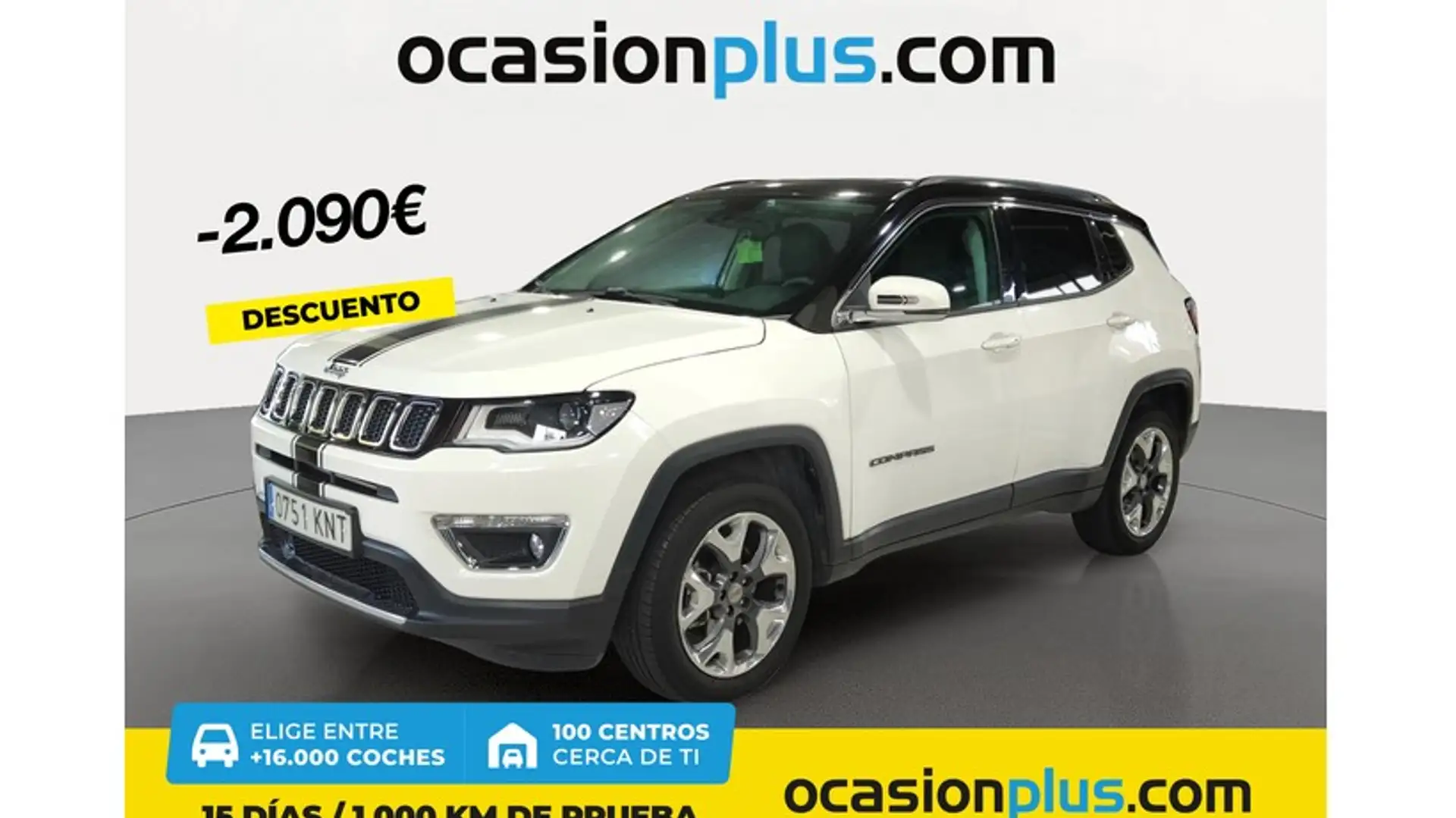 Jeep Compass 1.4 Multiair Limited 4x4 AD Aut. 125kW Blanco - 1