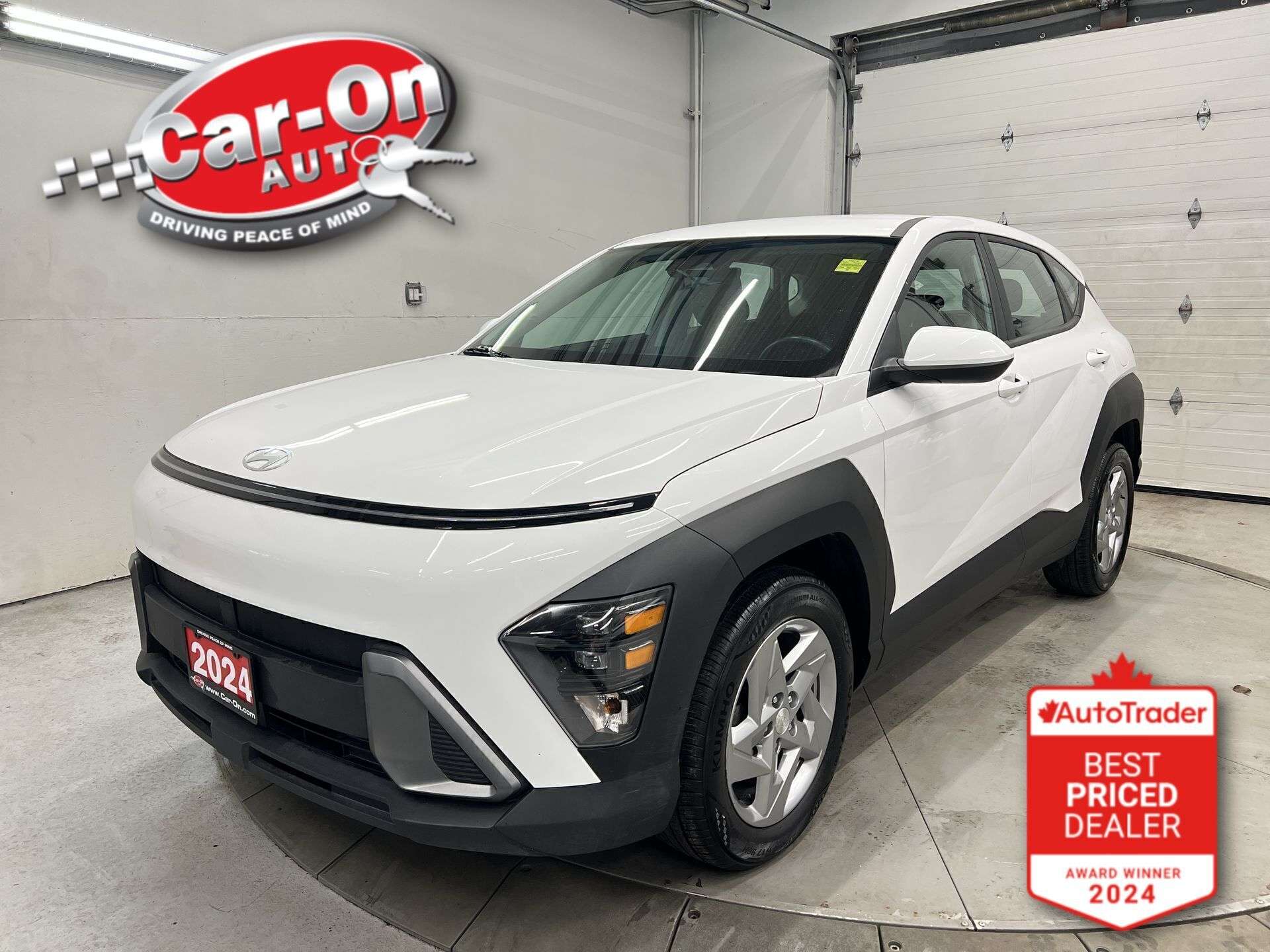 White 2024 Hyundai Kona Automatic