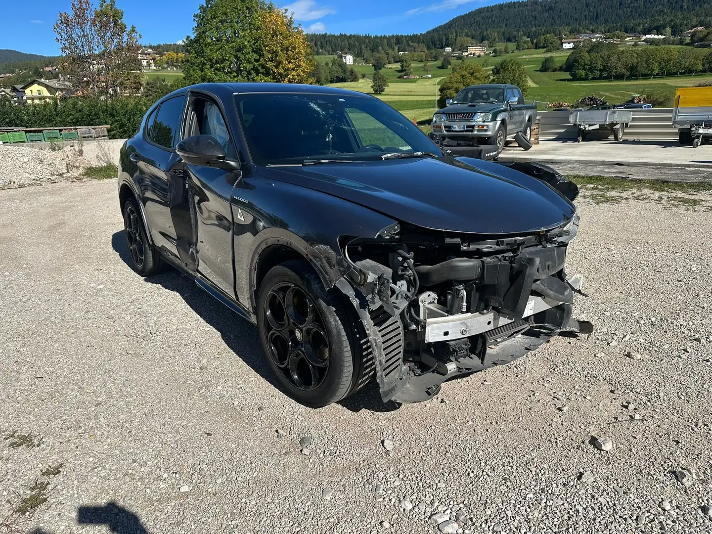 Alfa Romeo Stelvio 2.2 t Veloce Q4 210cv auto "INCIDENTATA" Grigio - 1
