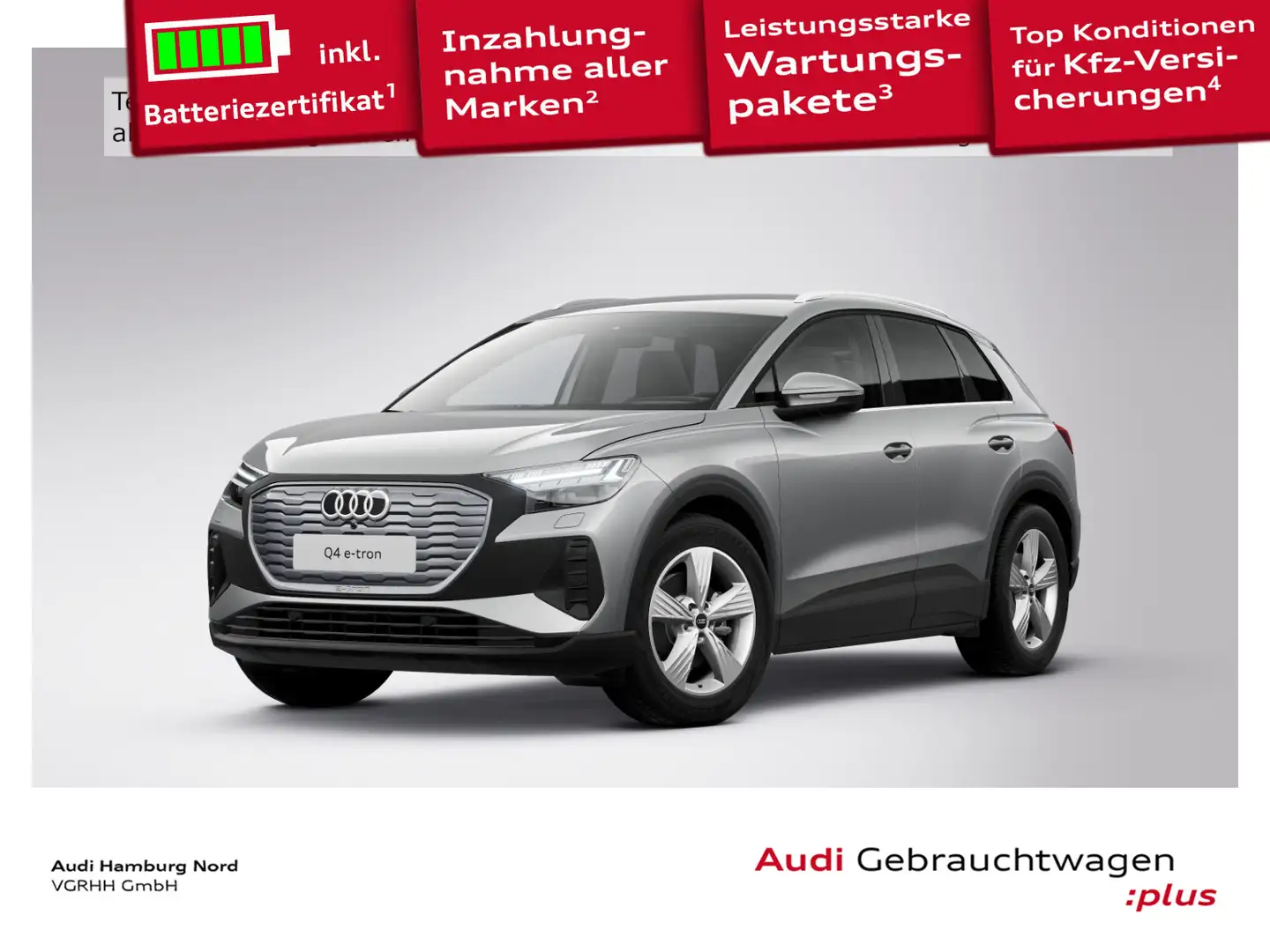 Audi Q4 e-tron Q4 35 e-tron Matrix Navi Kamera ACC Sportsitze Grau - 1