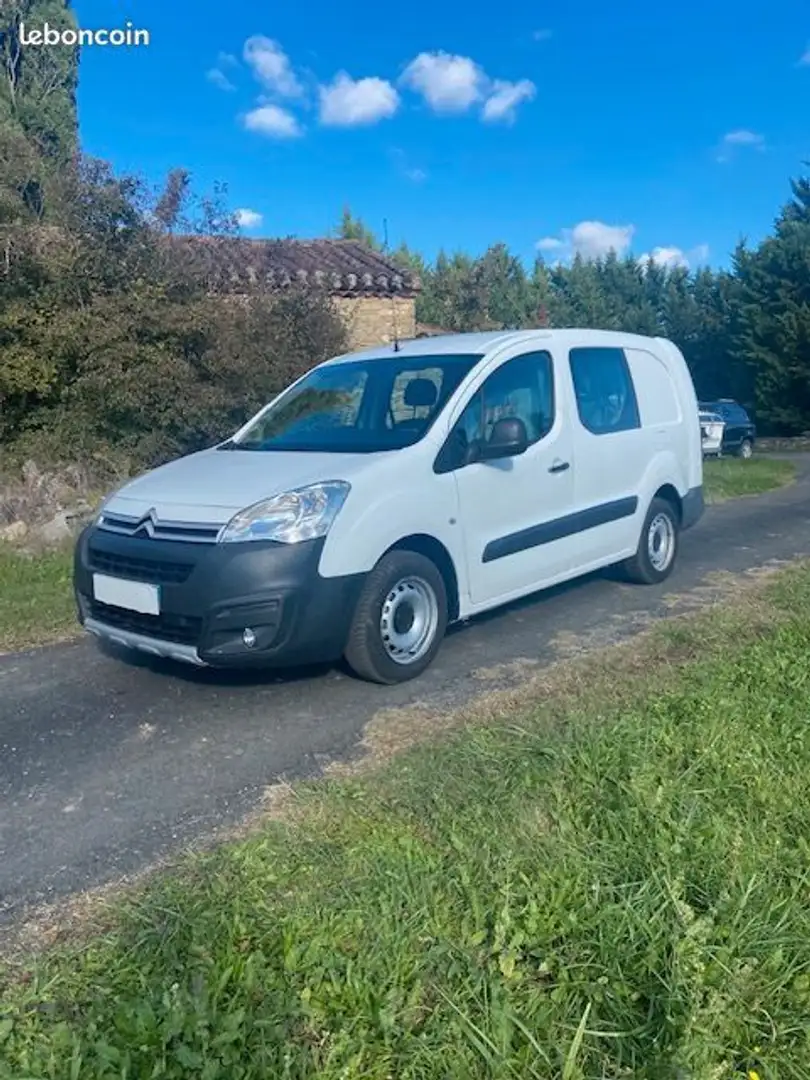 Citroen Berlingo XL bhdi 100 Blanc - 1