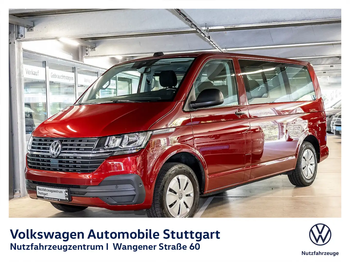 Volkswagen T6.1 Multivan Trendline DSG 2.0 TDI Euro 6d Rouge - 2